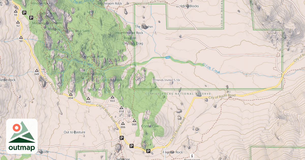 Map of Friends Invited