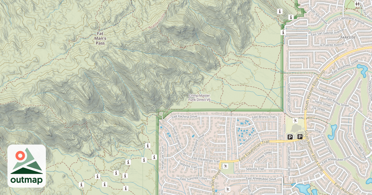 Map of Crimp Master Funk Direct