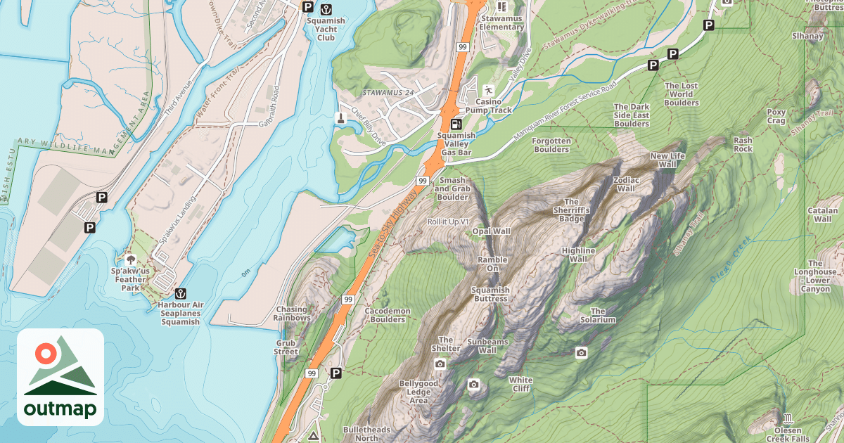 Map of Roll it Up