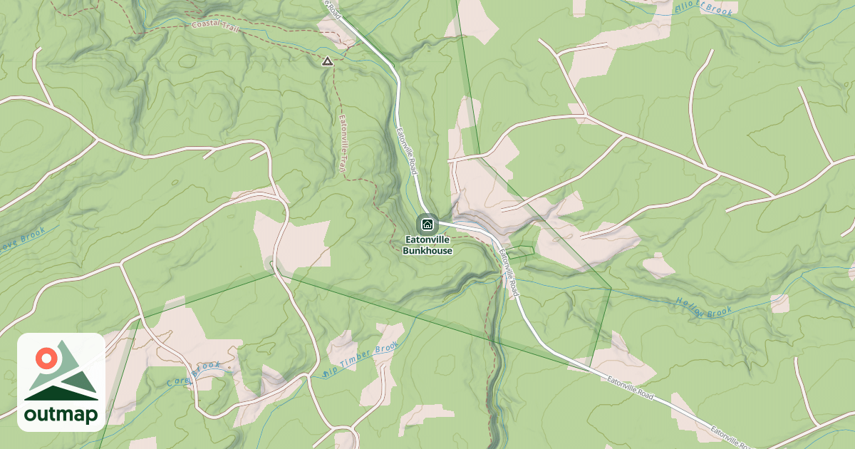 Map of Eatonville Bunkhouse