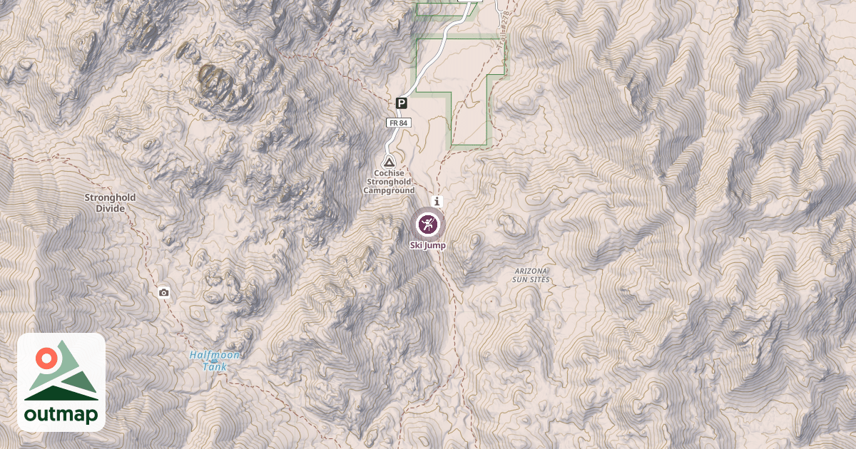 Map of Ski Jump
