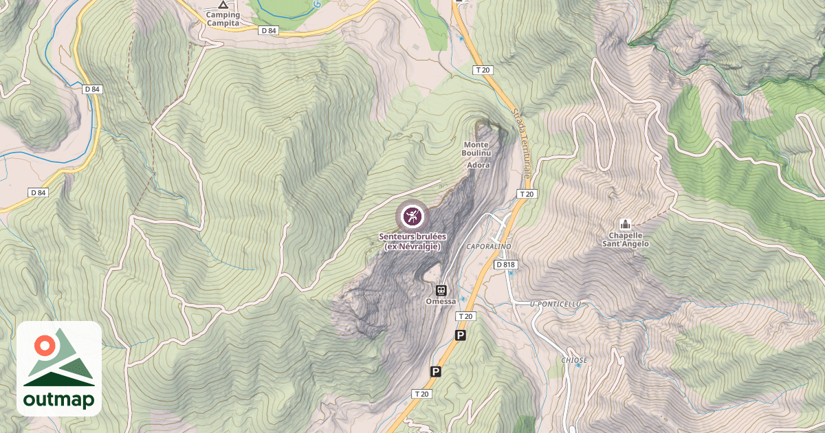 Map of Senteurs brulées (ex Névralgie)