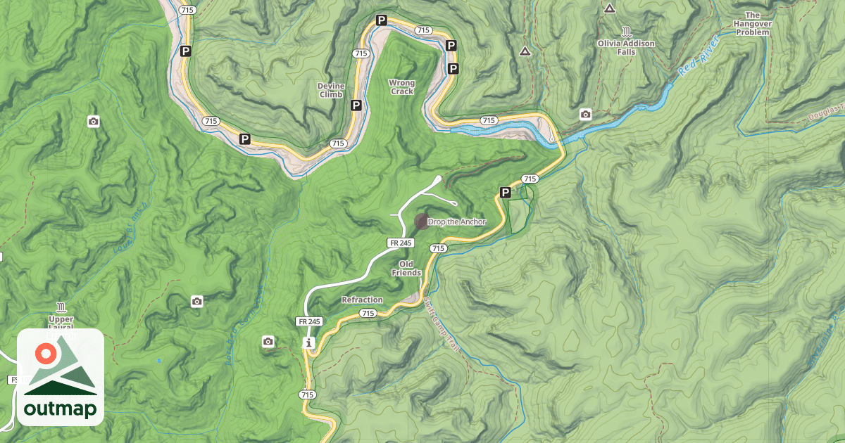 Map of Drop the Anchor