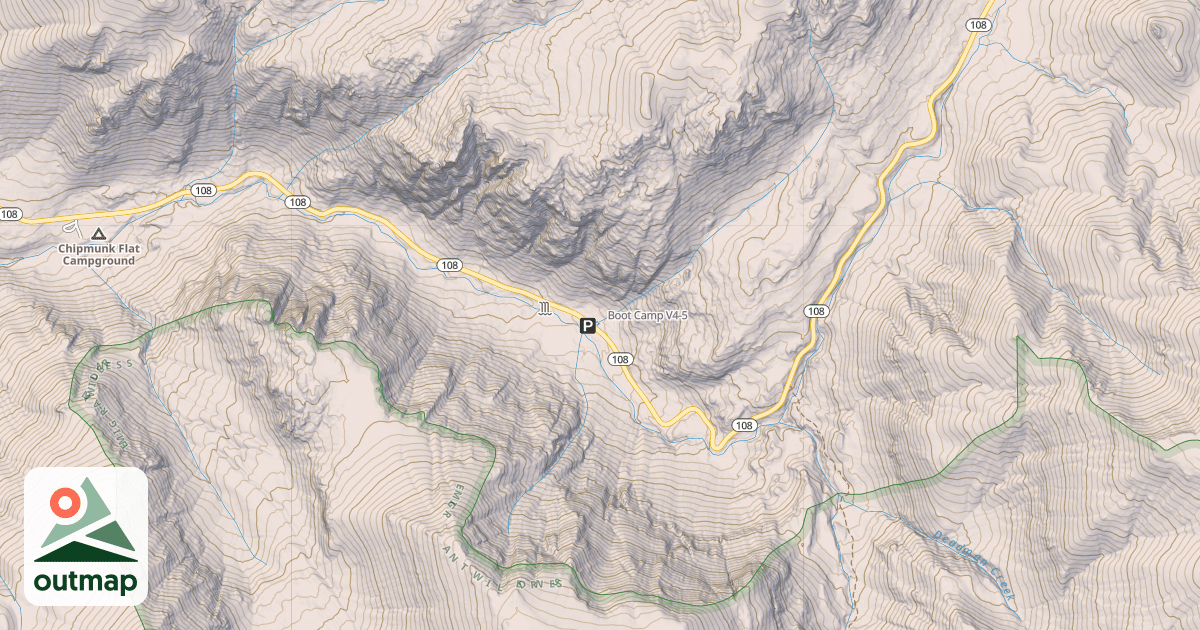 Map of Boot Camp