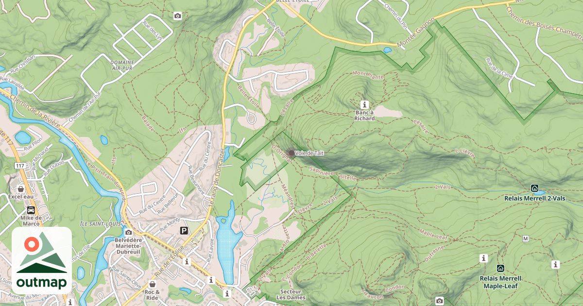 Map of Voie de Tait