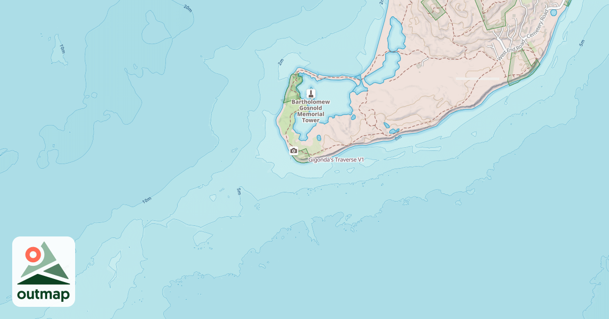 Map of Gigonda's Traverse