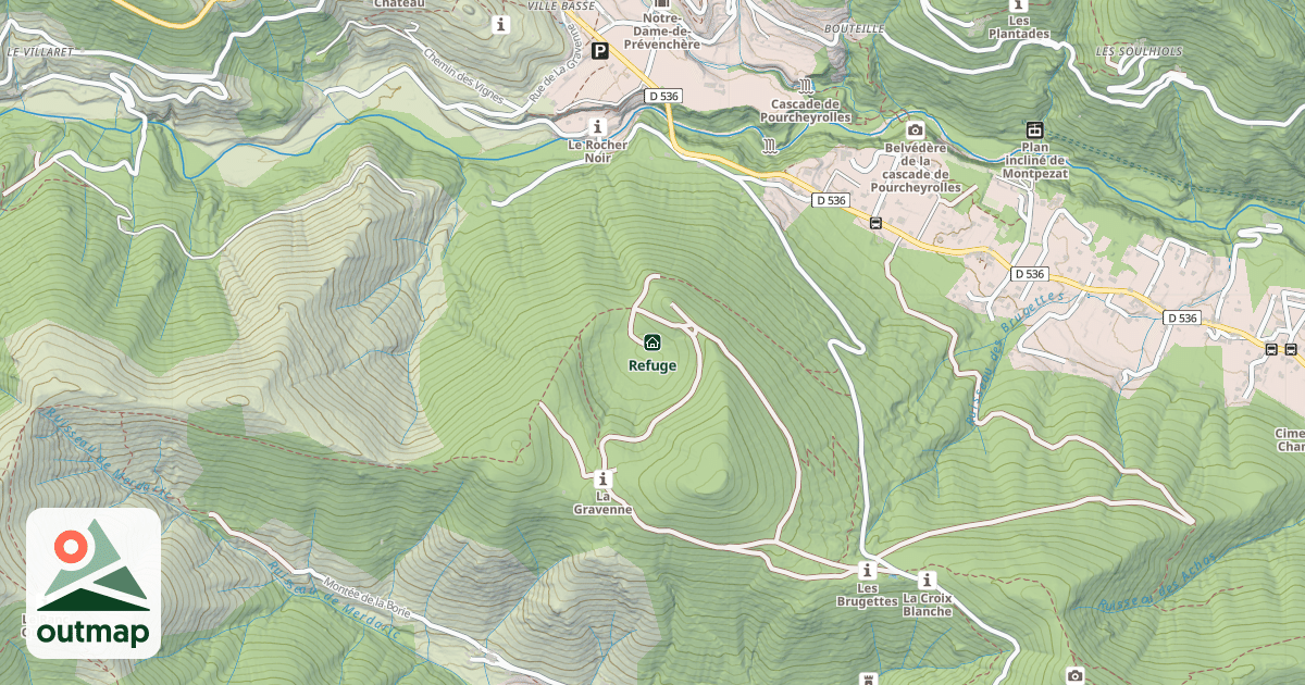 Map of Refuge