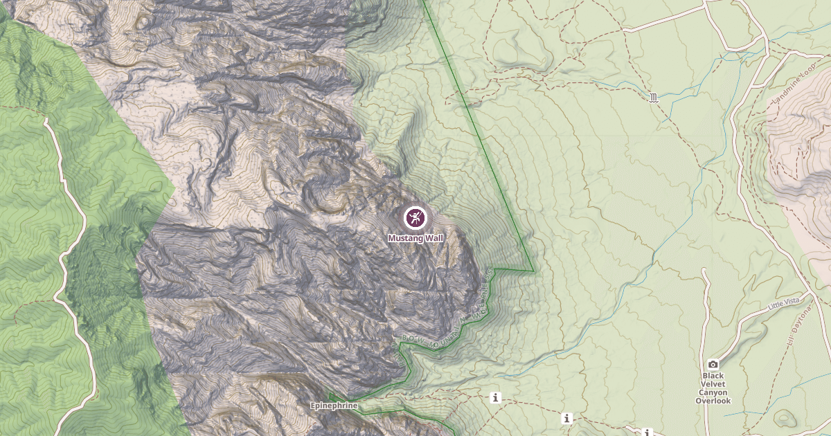 Map preview of Mustang Wall