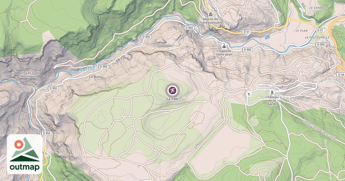 Map of La Pale