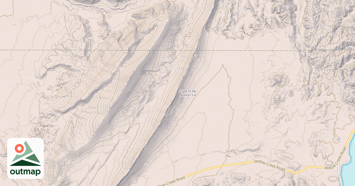 Map of State of My Bunion