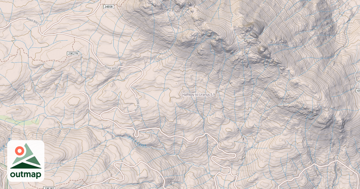 Map of Halfway to Uranus