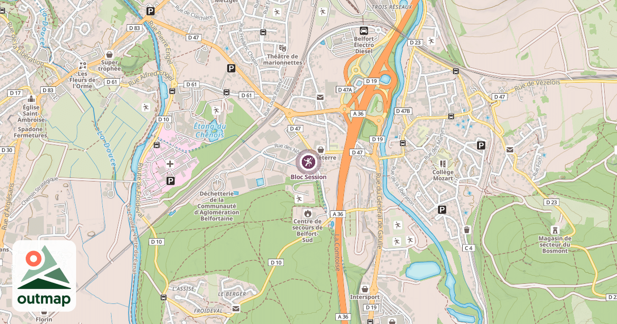 Map of Bloc Session
