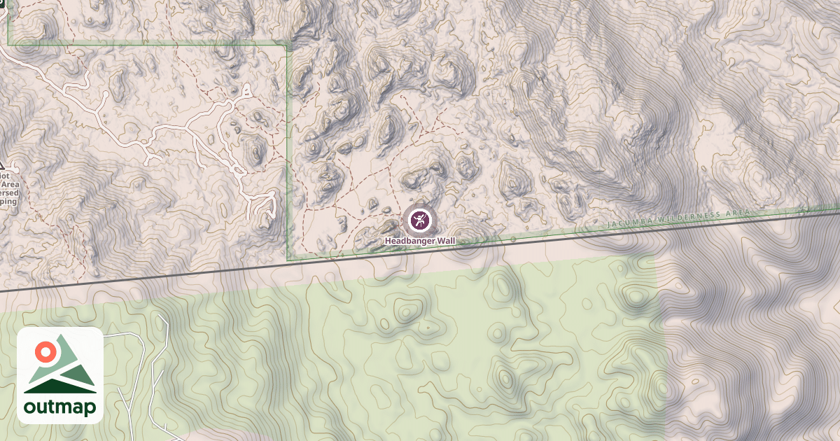 Map of Headbanger Wall