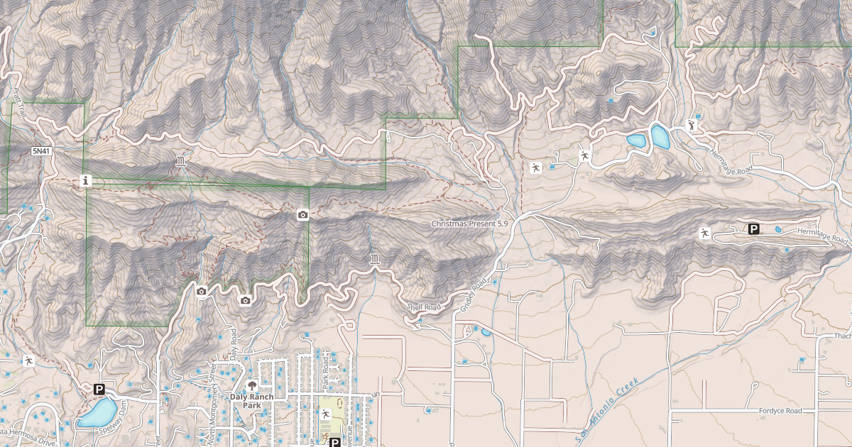 Map preview of Christmas Present