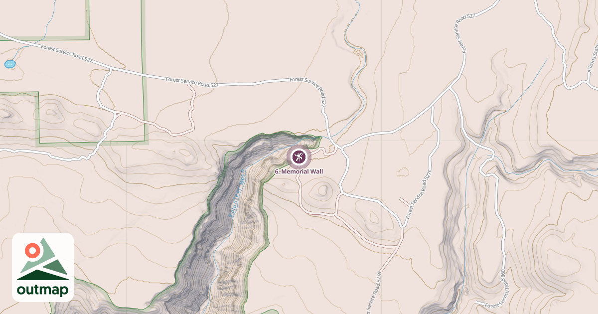 Map of 6. Memorial Wall