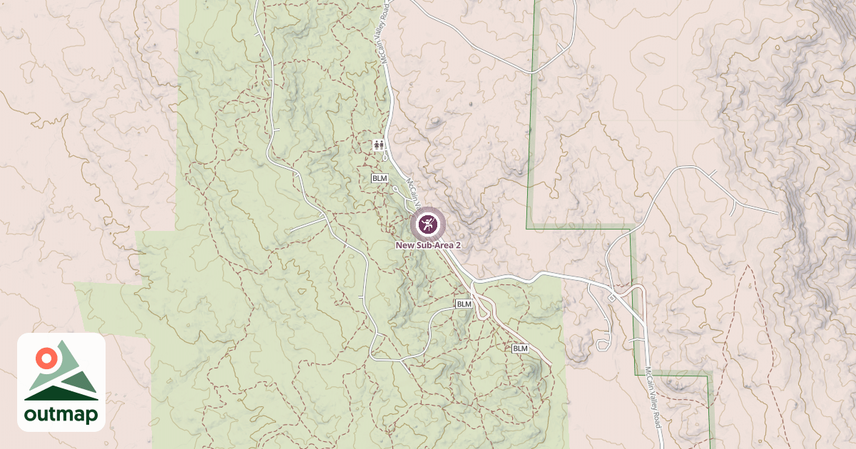 Map of New Sub-Area 2