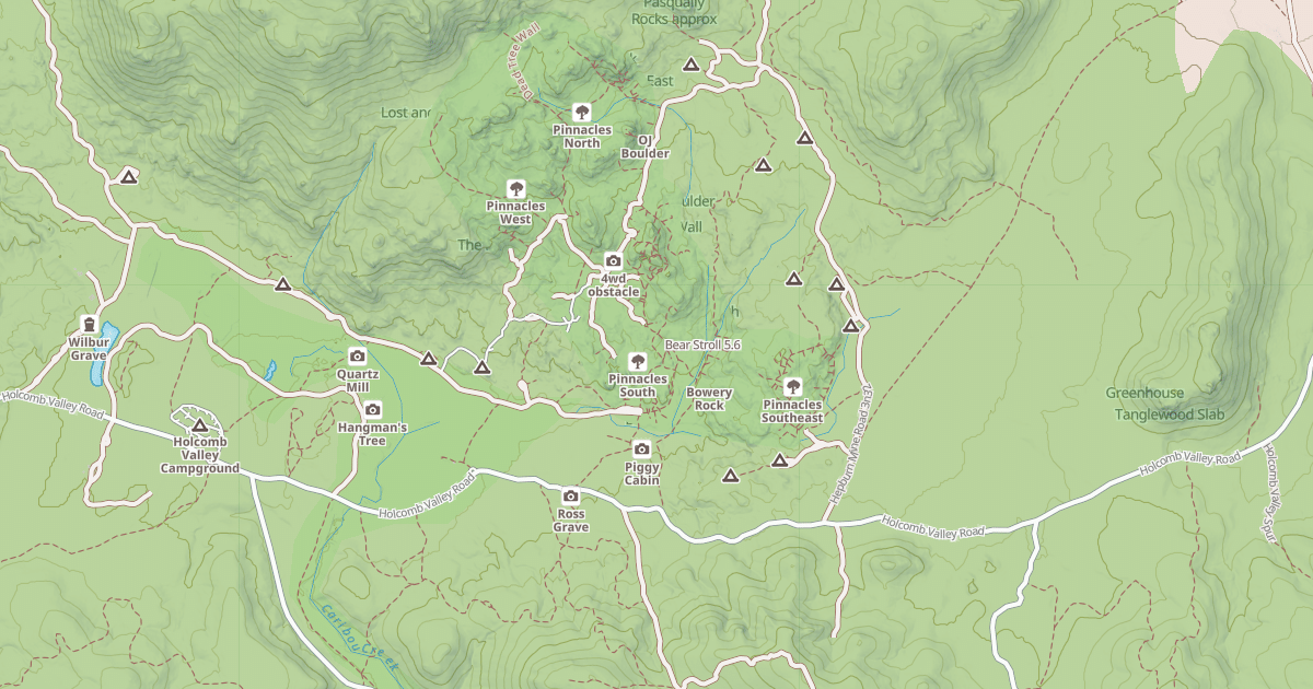 Map preview of Bear Stroll