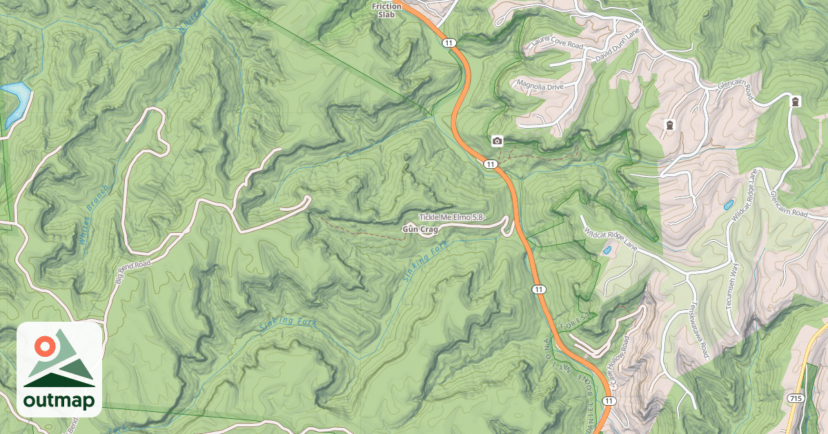 Map of Tickle Me Elmo