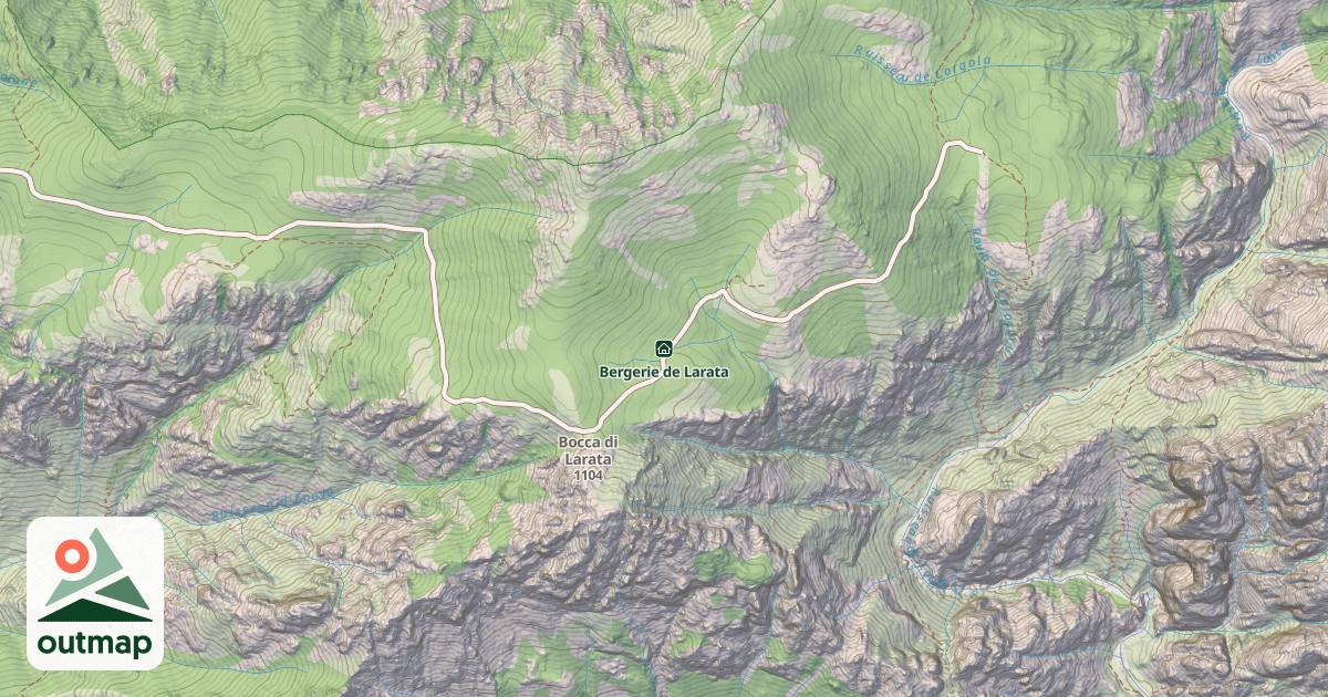 Map of Bergerie de Larata