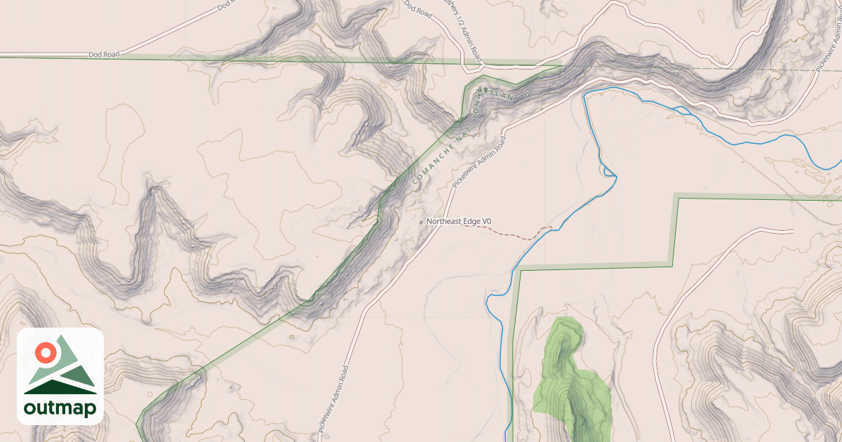 Map of Northeast Edge