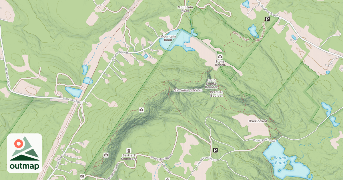 Map of Microwave crack