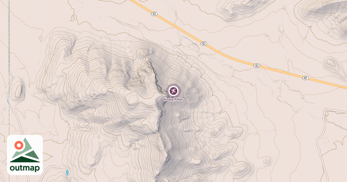 Map of Koala Pillar