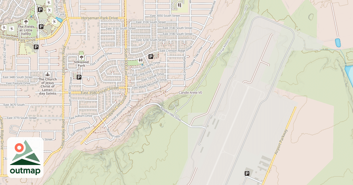 Map of Candle Arete