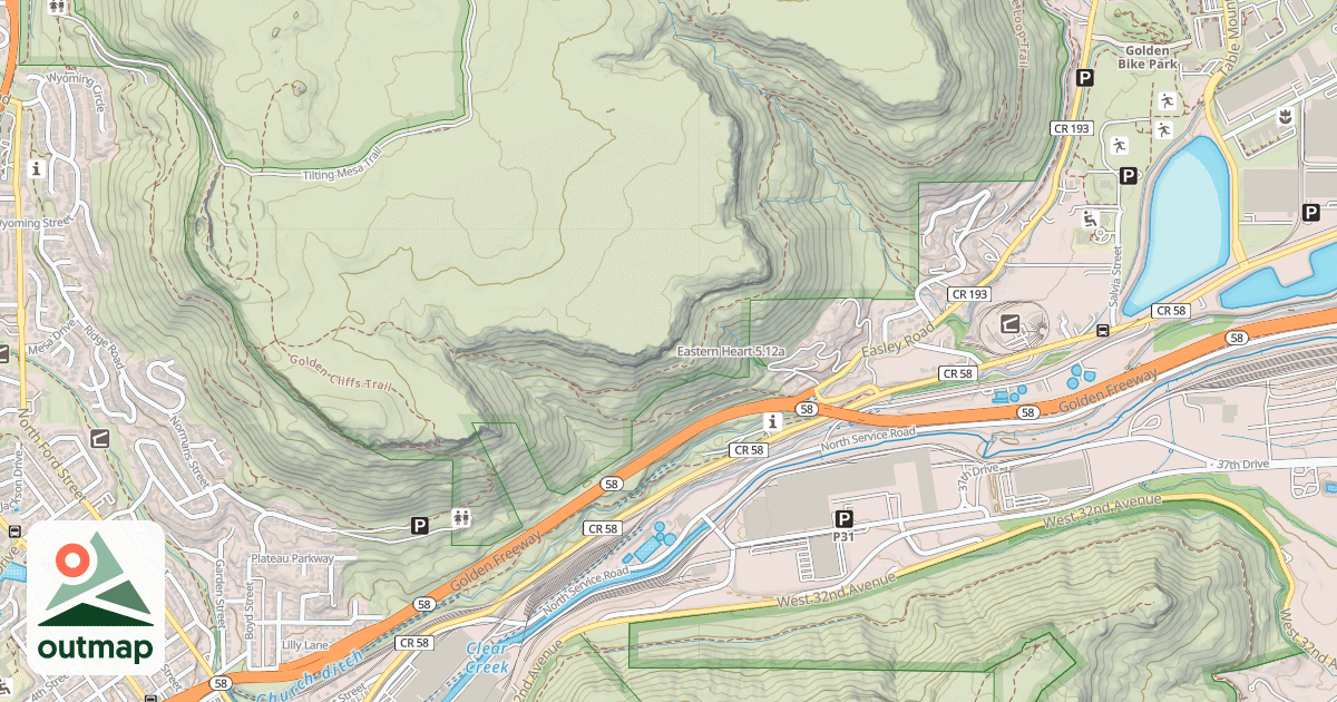 Map of Eastern Heart