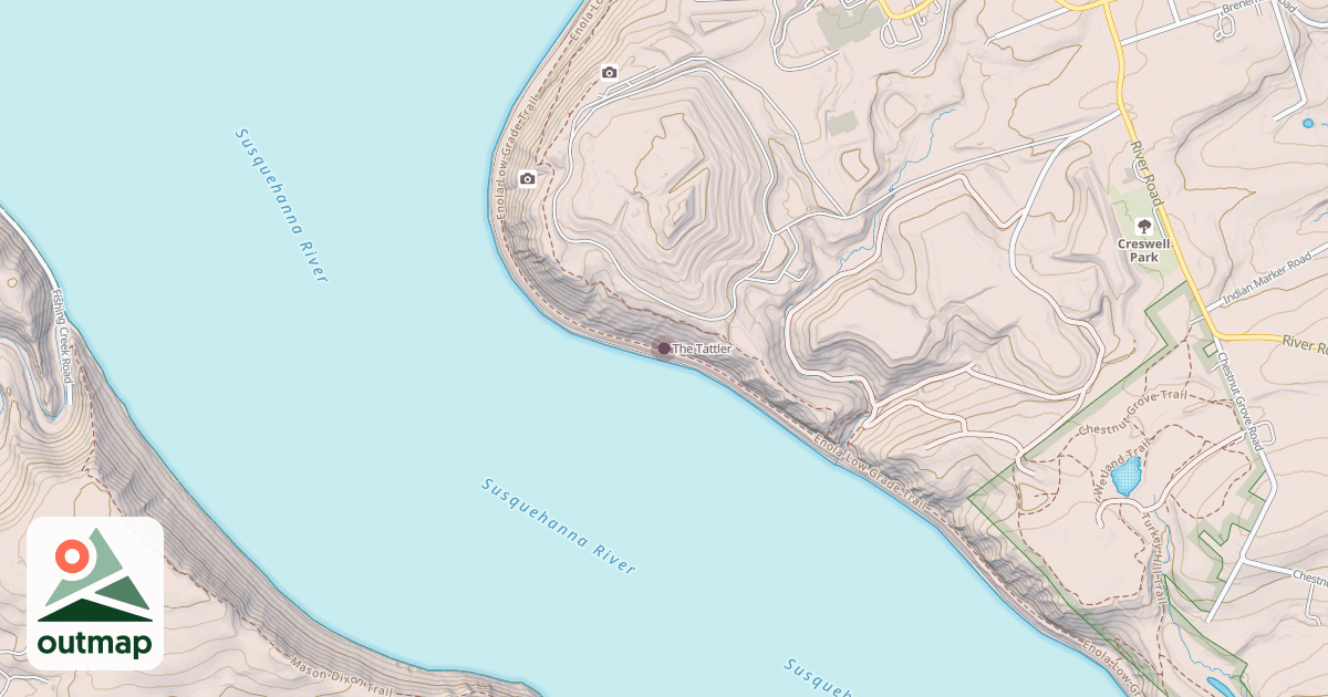 Map of The Tattler
