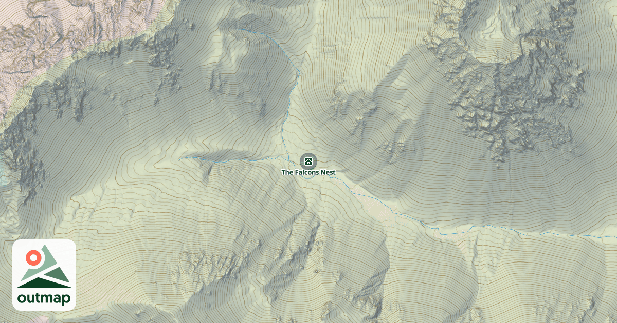 Map of The Falcons Nest