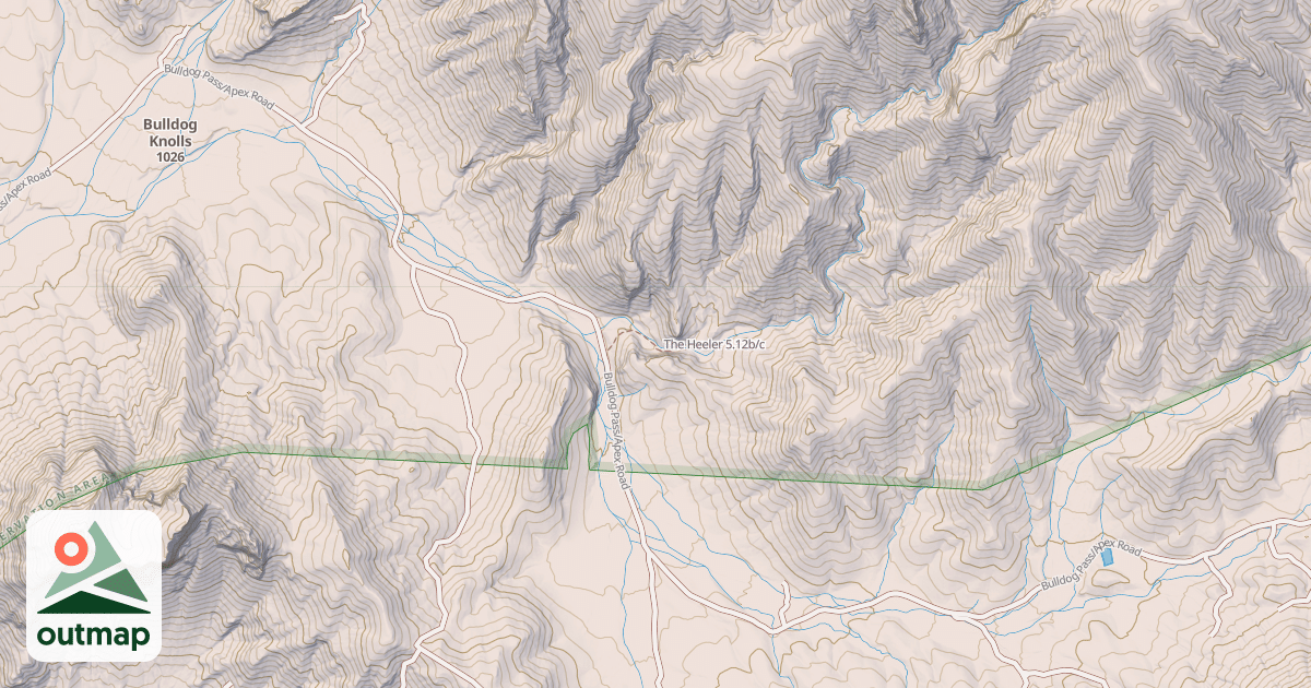 Map of The Heeler