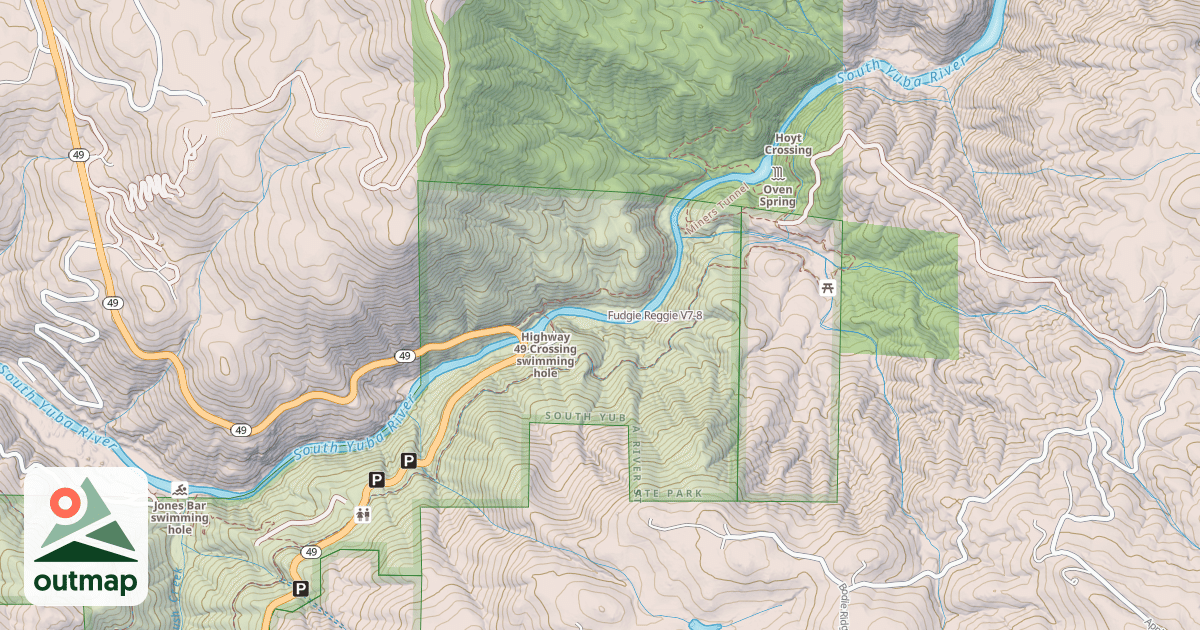 Map of Fudgie Reggie