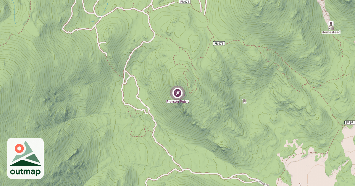 Map of Pierson Point