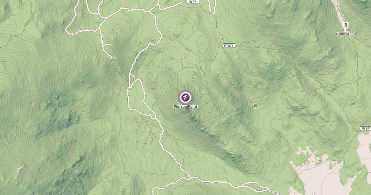 Map preview of Pierson Point