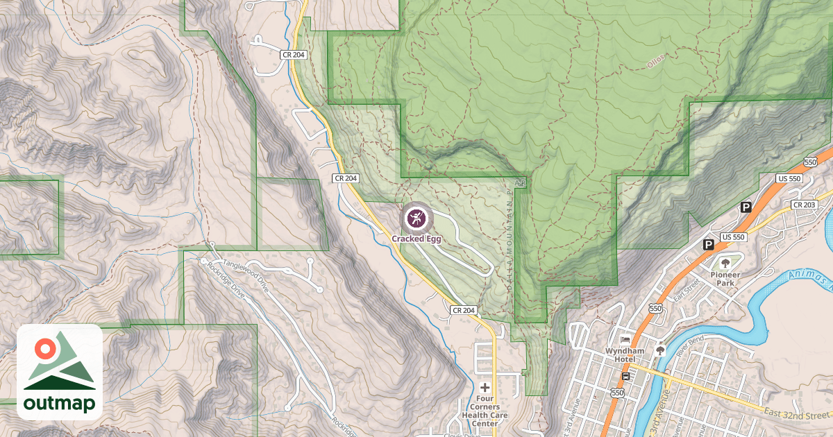 Map of Cracked Egg