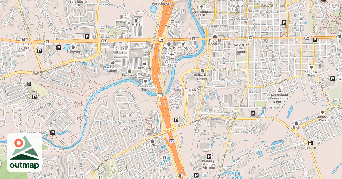 Map of Pascal's Triangle