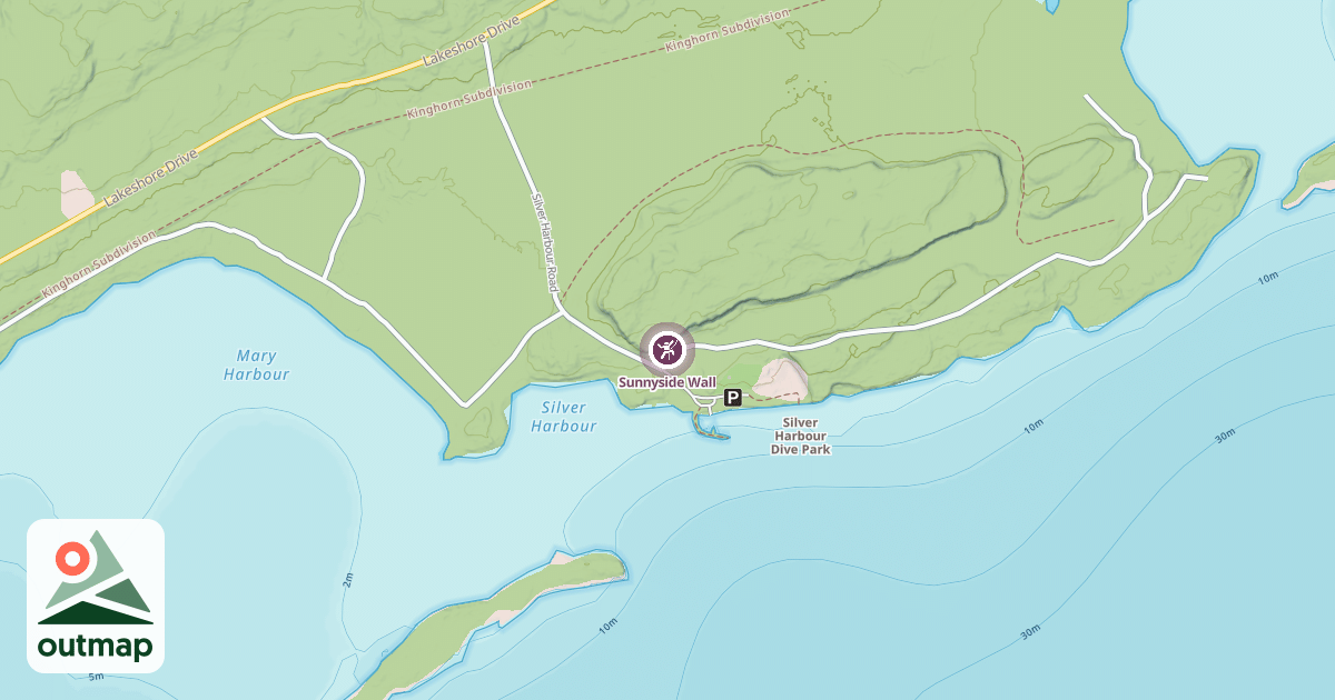 Map of Sunnyside Wall