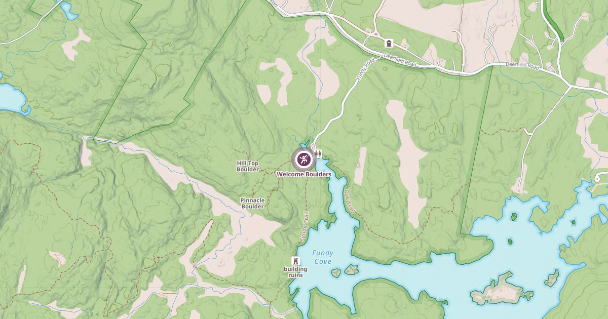 Map preview of Welcome Boulders