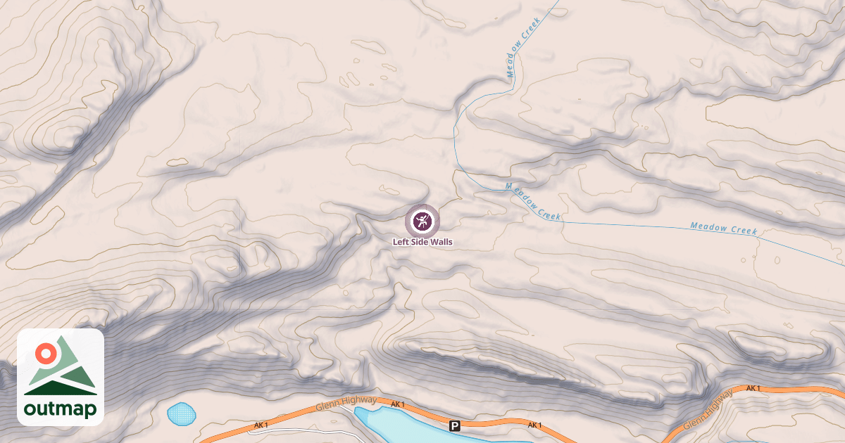 Map of Left Side Walls