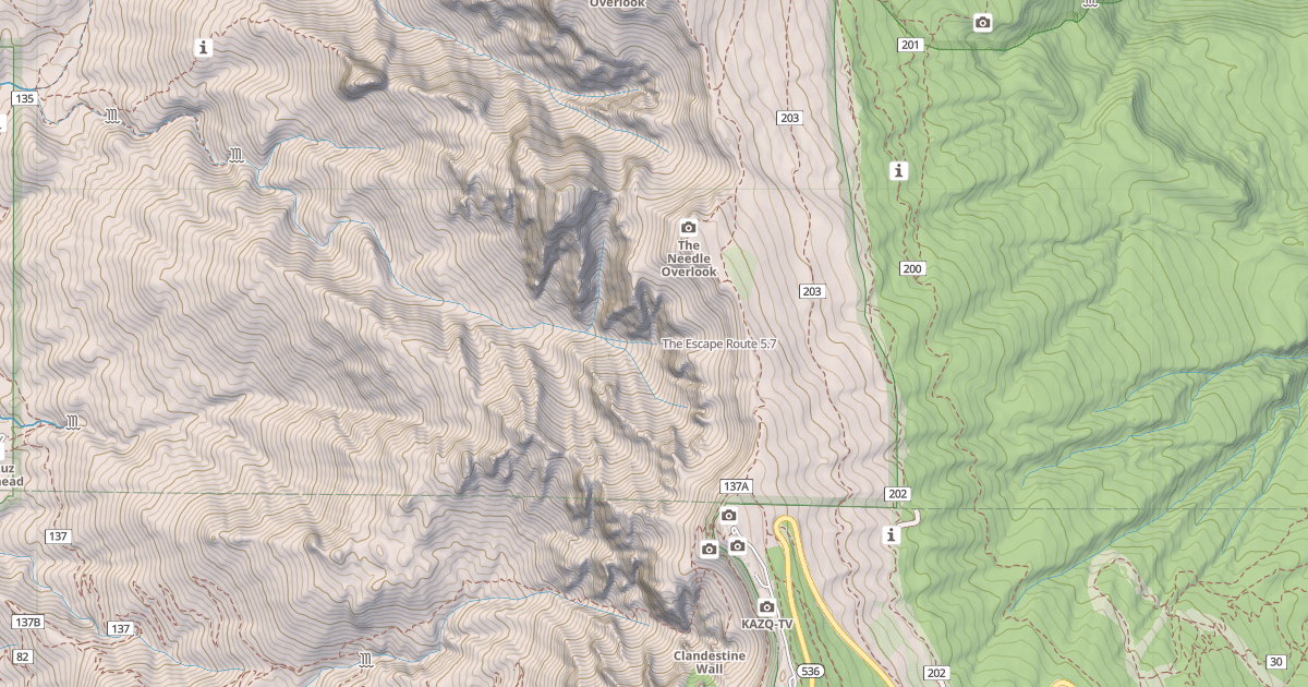 Map preview of The Escape Route