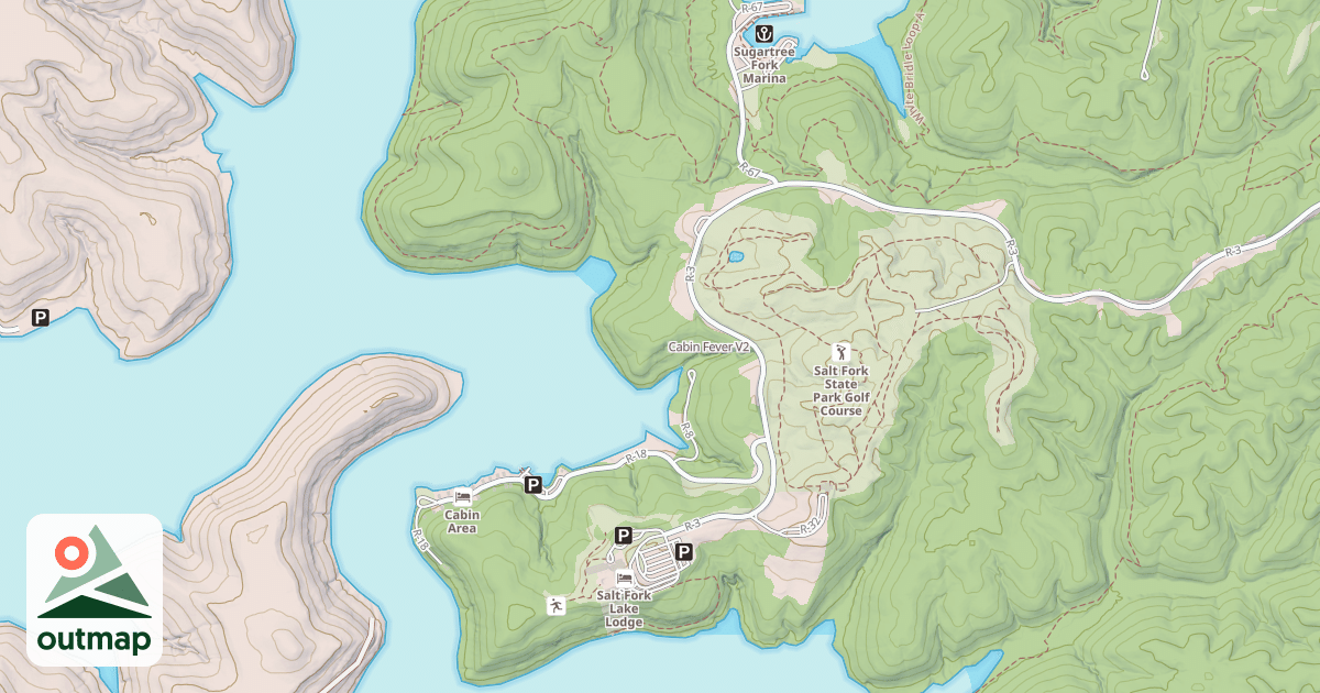 Map of Cabin Fever