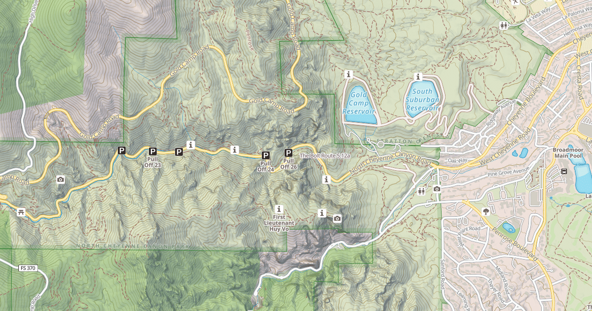 Map preview of The Bolt Route