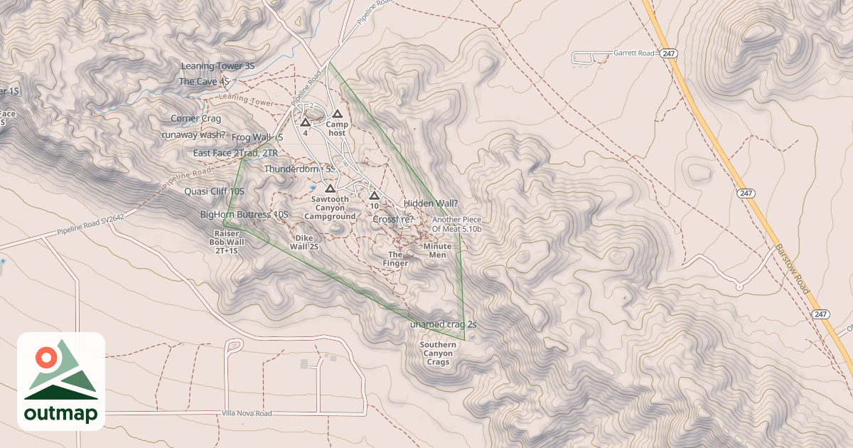 Map of Another Piece Of Meat