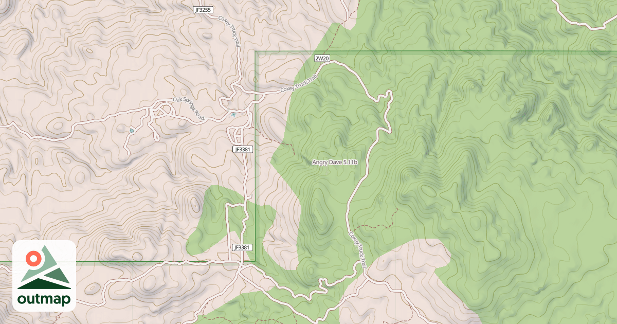 Map of Angry Dave