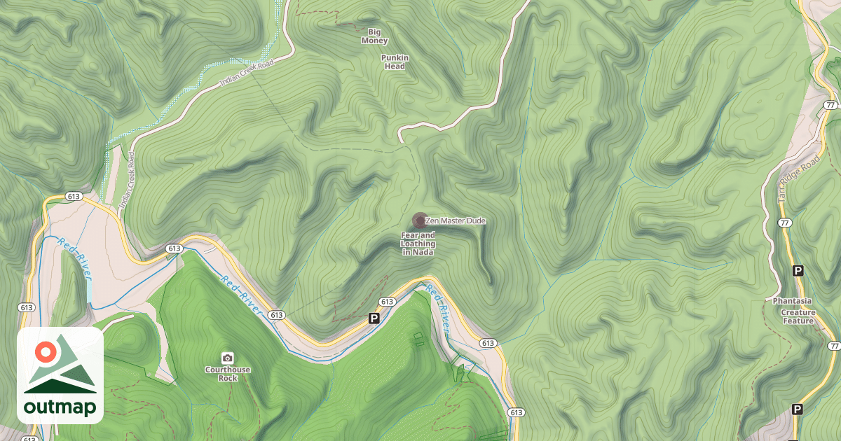 Map of Zen Master Dude