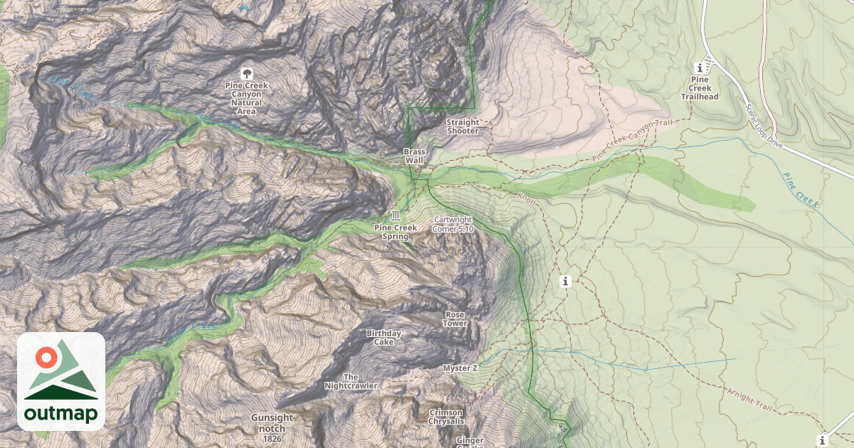 Map of Cartwright Corner