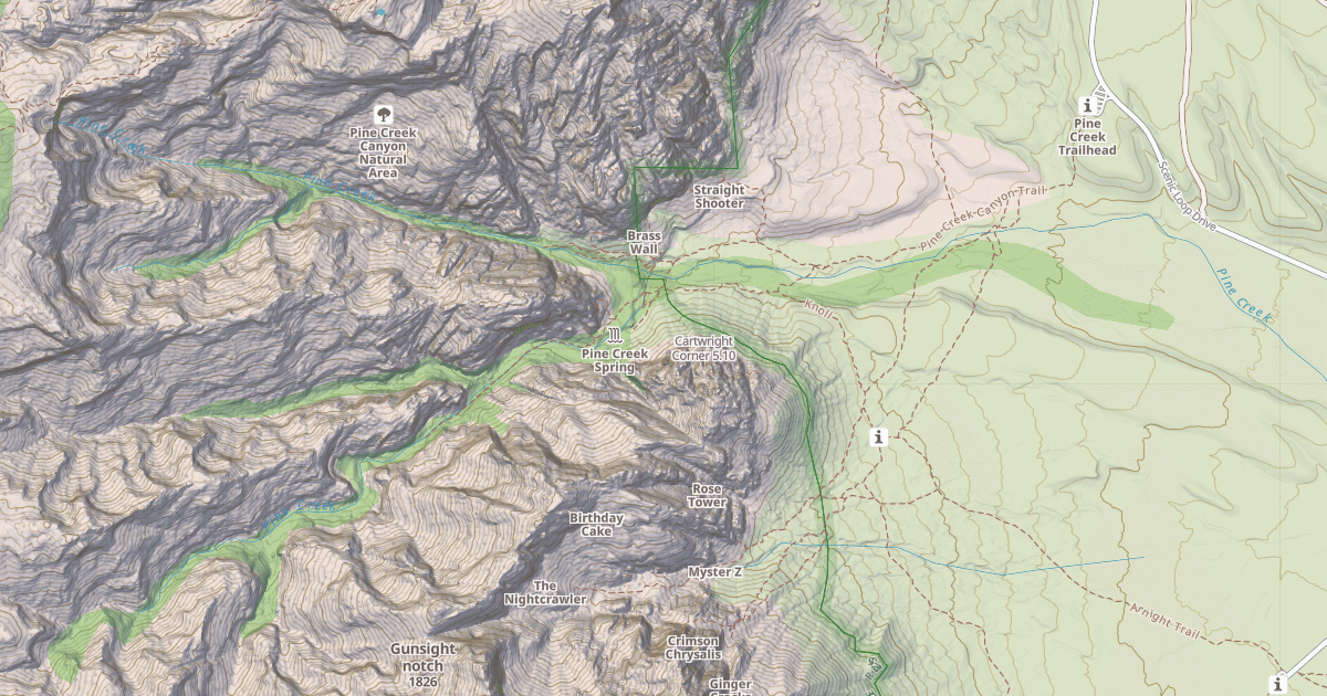 Map preview of Cartwright Corner