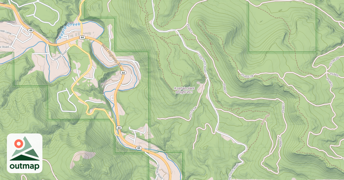 Map of A certain slant of light