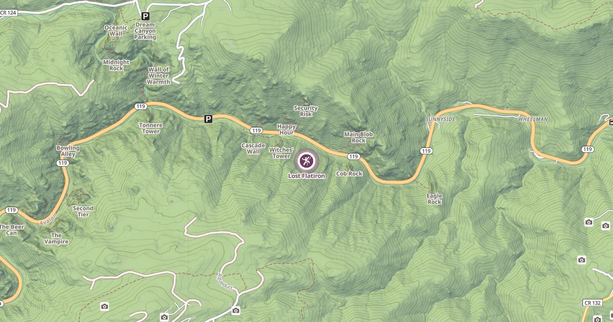 Map preview of Lost Flatiron