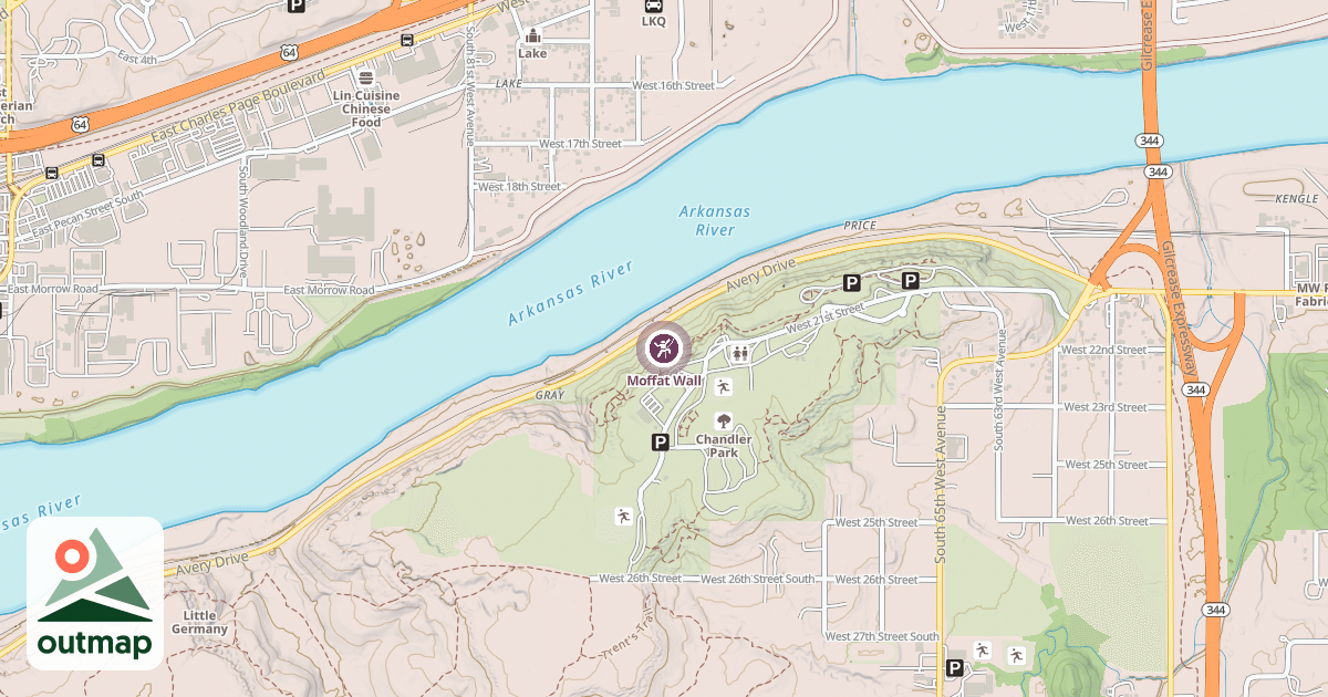 Map of Moffat Wall